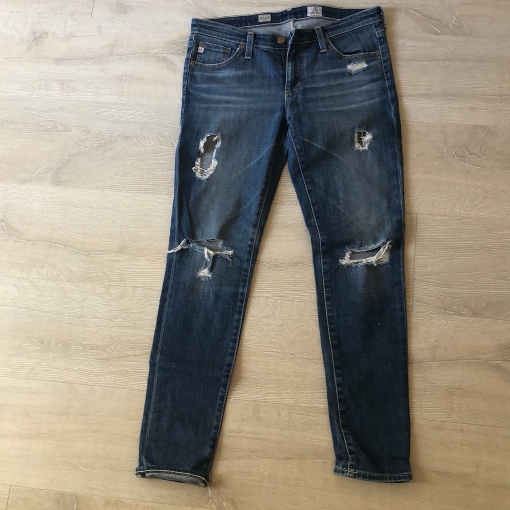 Size 28 Stevie Ankle slim straight